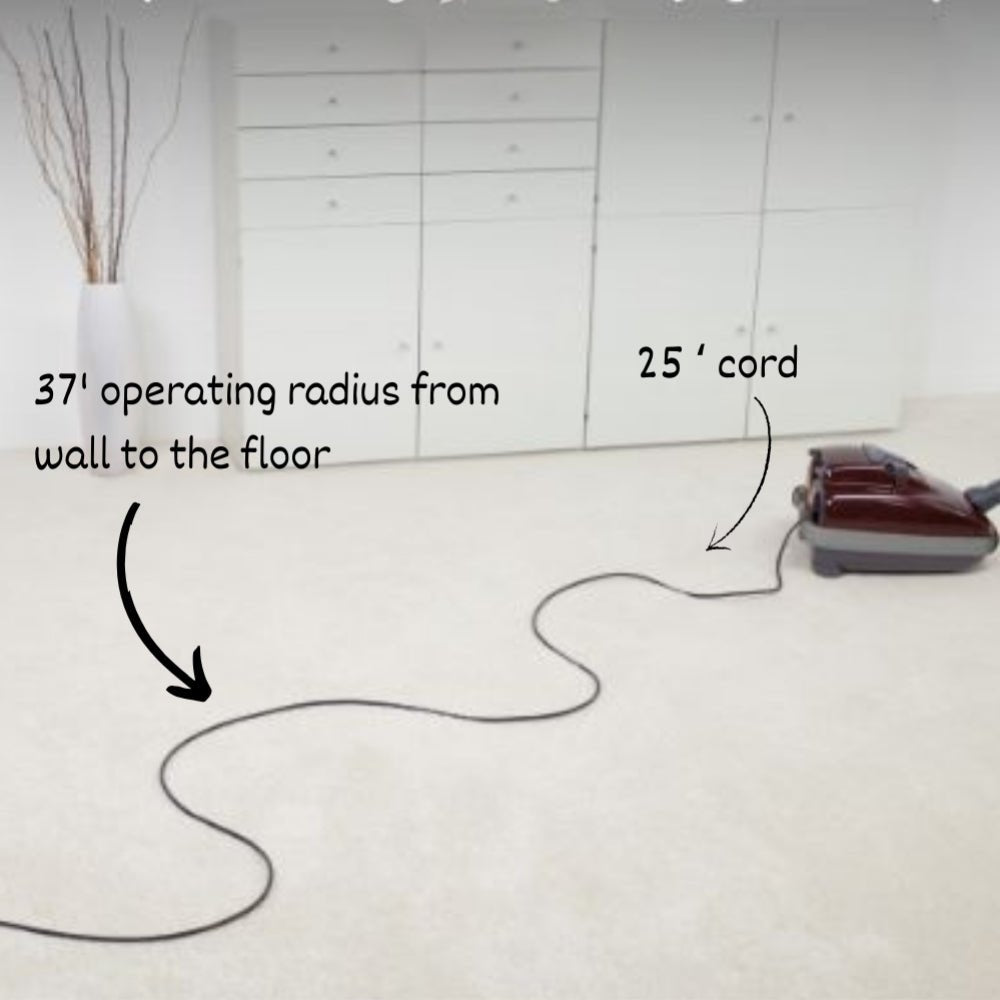 Sebo Airbelt K3 Premium Canister Vacuum Red - US Vacuums - 90687