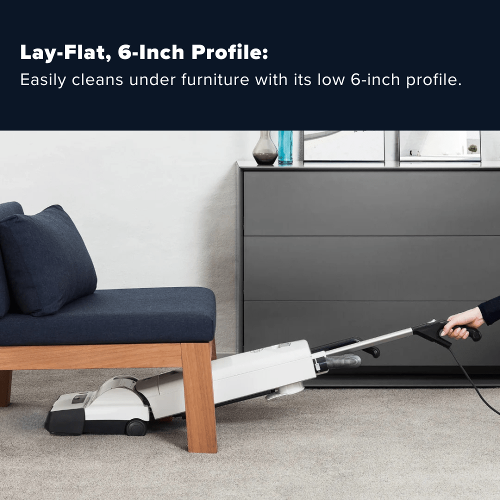 Sebo Automatic X4 Boost Upright Vacuum Cleaner - White - US Vacuums - 90506AM