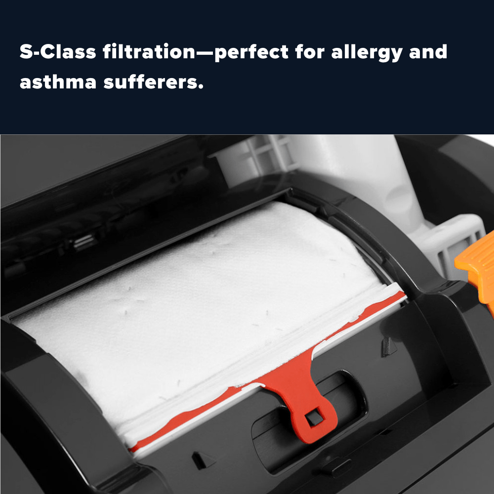 Sebo Automatic X4 Boost Upright Vacuum Cleaner - White - US Vacuums - 90506AM