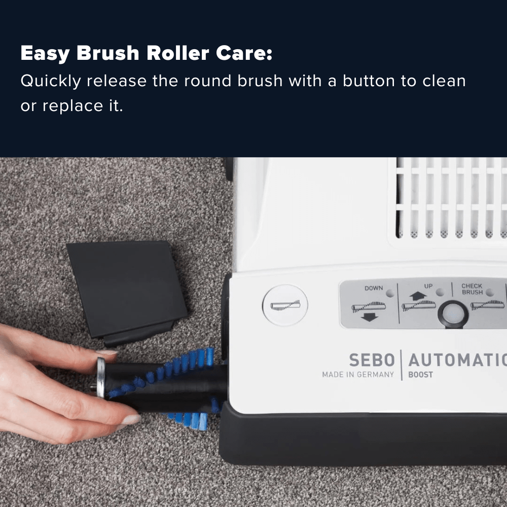 Sebo Automatic X4 Boost Upright Vacuum Cleaner - White - US Vacuums - 90506AM