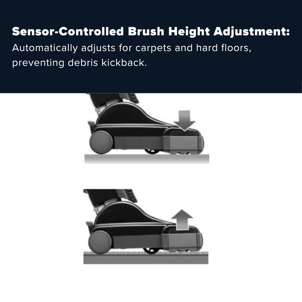 Sebo Automatic X4 Boost Upright Vacuum Cleaner - White - US Vacuums - 90506AM