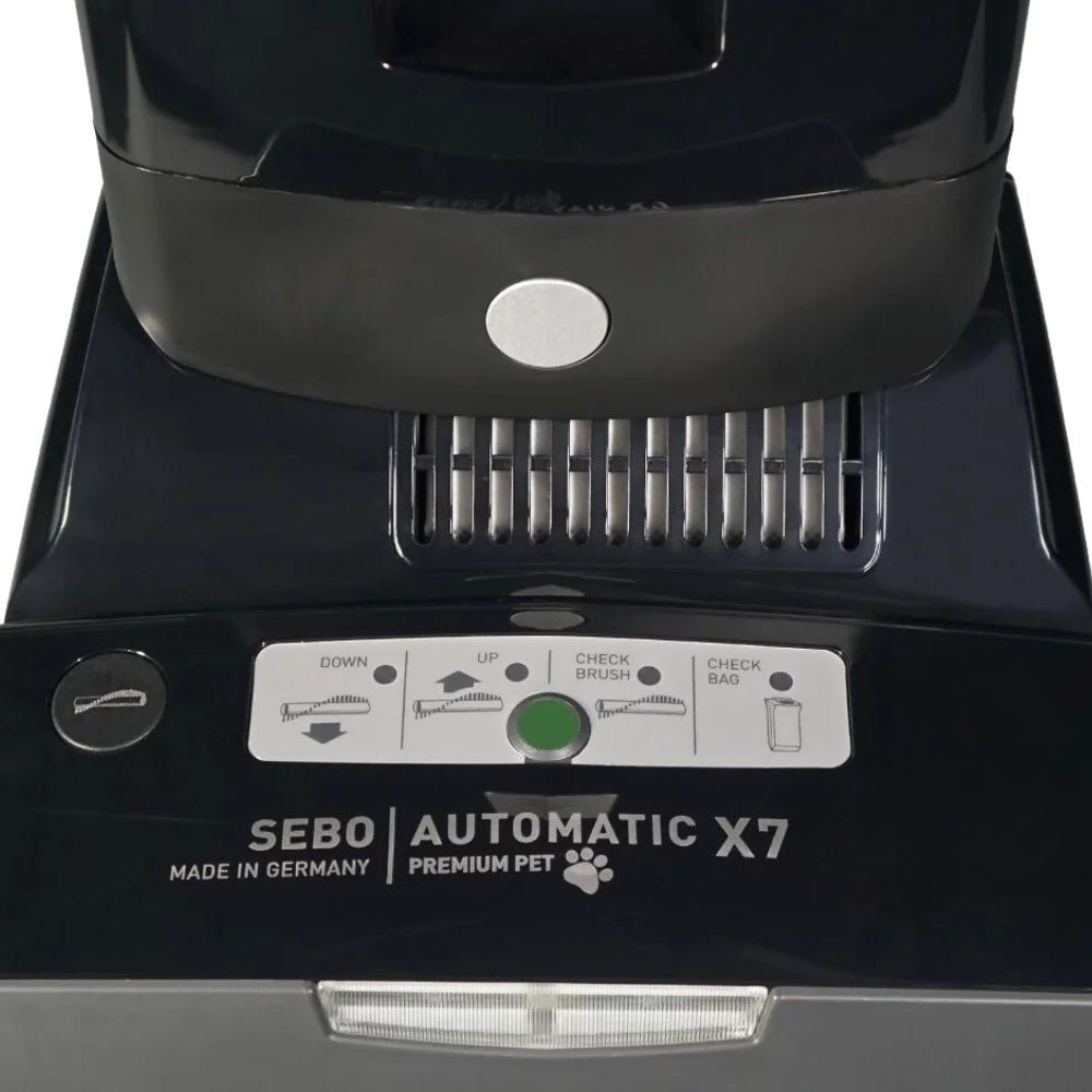 Sebo Automatic X7 Premium Pet Upright Vacuum Cleaner - Black - US Vacuums - 91540