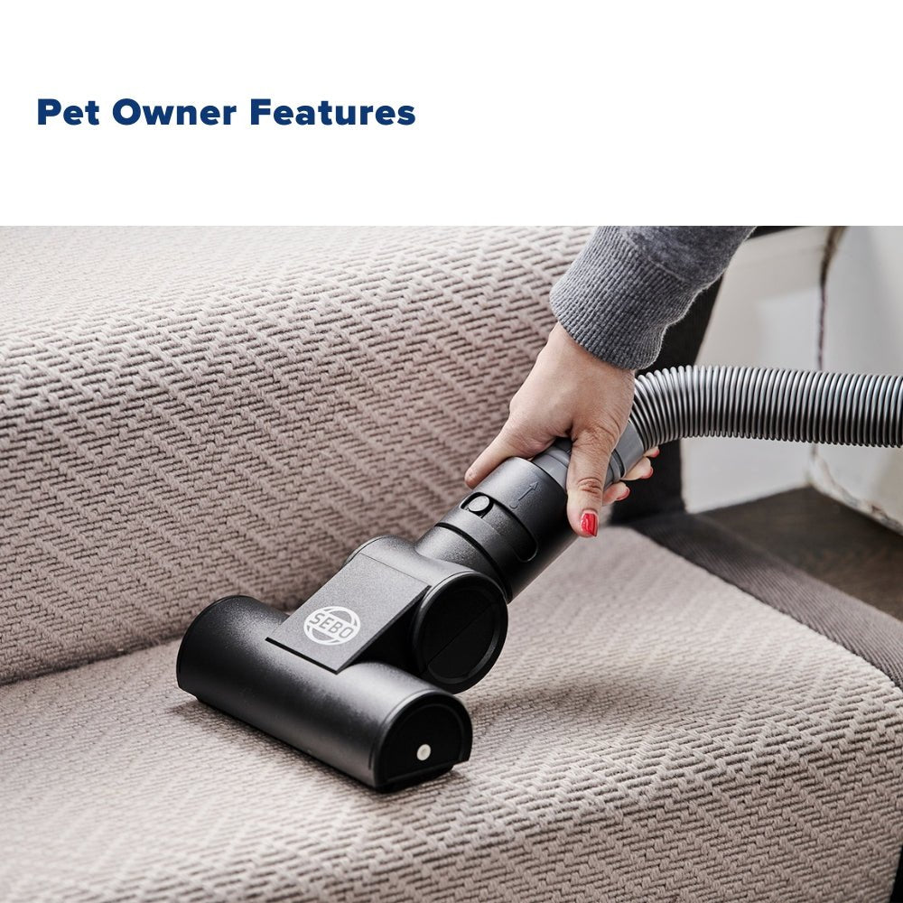 Sebo Automatic X7 Premium Pet Upright Vacuum Cleaner - Black - US Vacuums - 91540