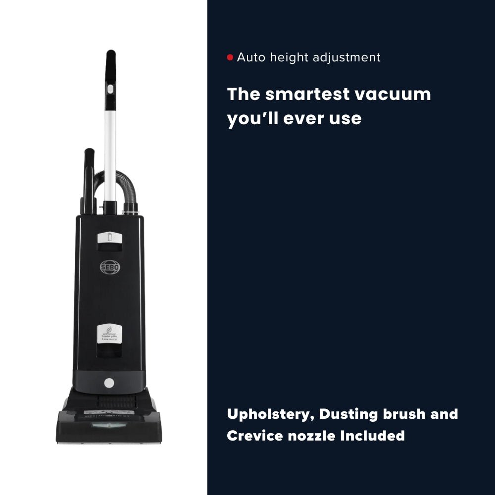 Sebo Automatic X7 Premium Upright Vacuum Cleaner - Graphite - US Vacuums - 91543AM