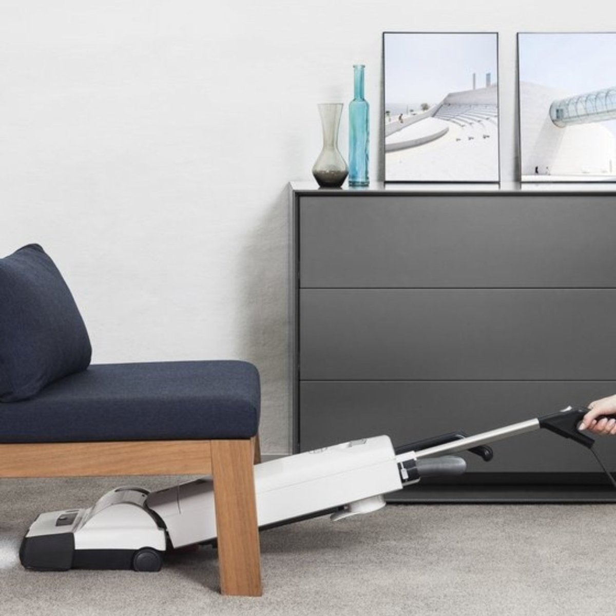 Sebo Automatic X7 Premium Upright Vacuum Cleaner - White - US Vacuums - 91542AM