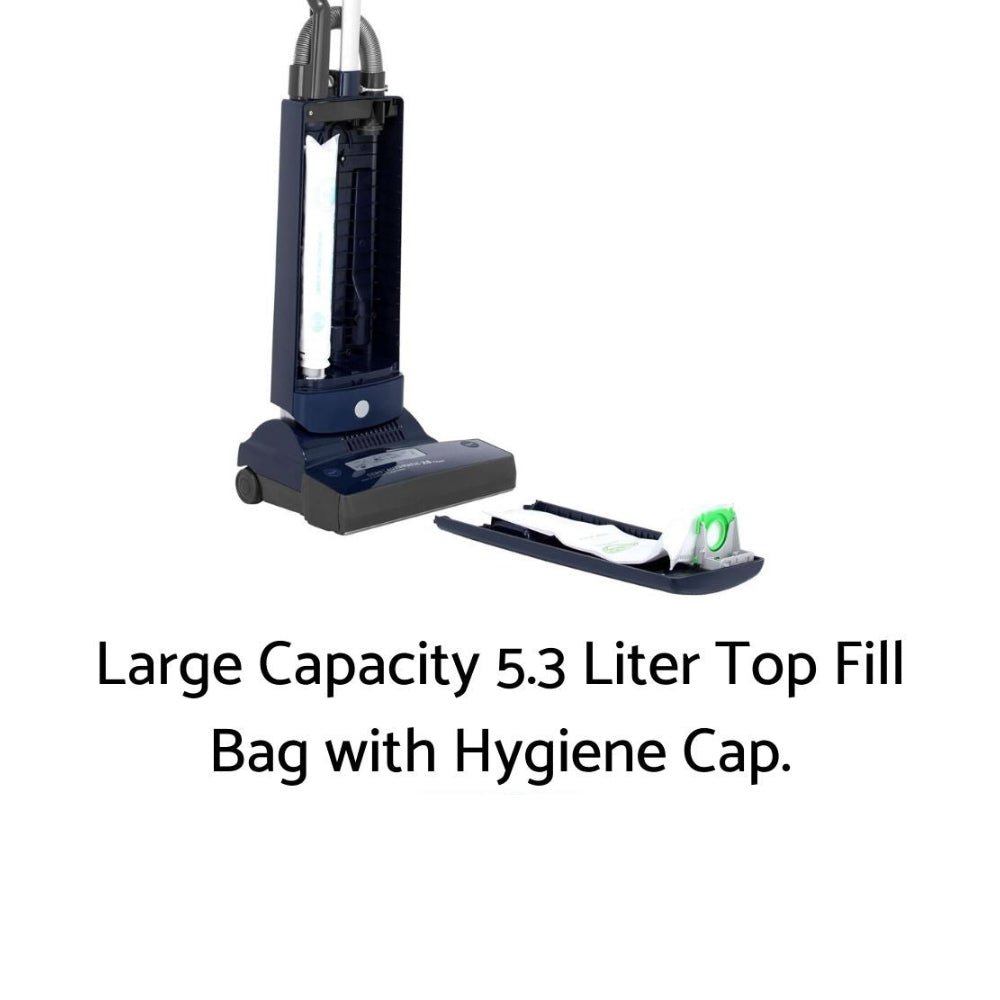 Sebo Automatic X8 Commercial Upright Vacuum Cleaner - Dark Blue - US Vacuums - 91566