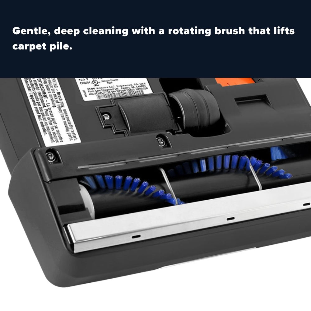 Sebo Automatic X8 Commercial Upright Vacuum Cleaner - Dark Blue - US Vacuums - 91566AM