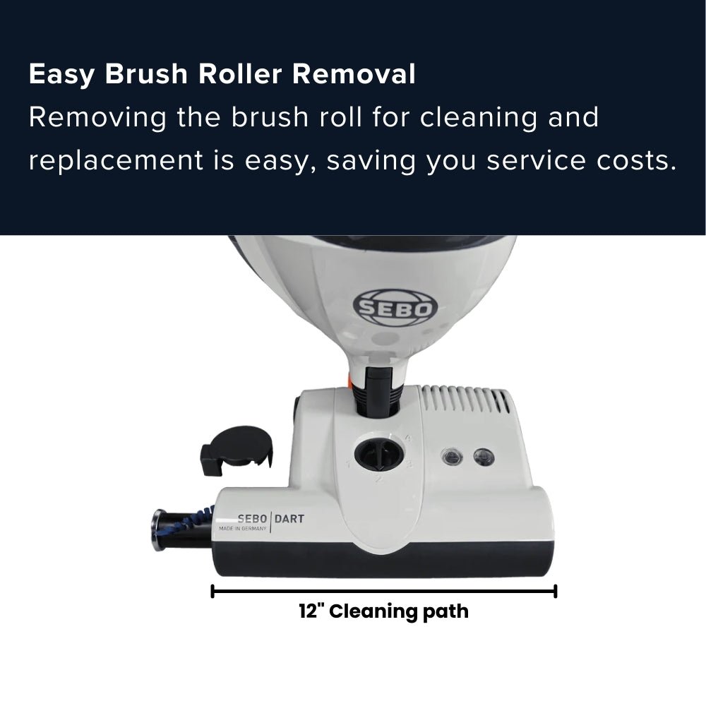 Sebo Dart Upright Vacuum Cleaner - US Vacuums - 9855AM