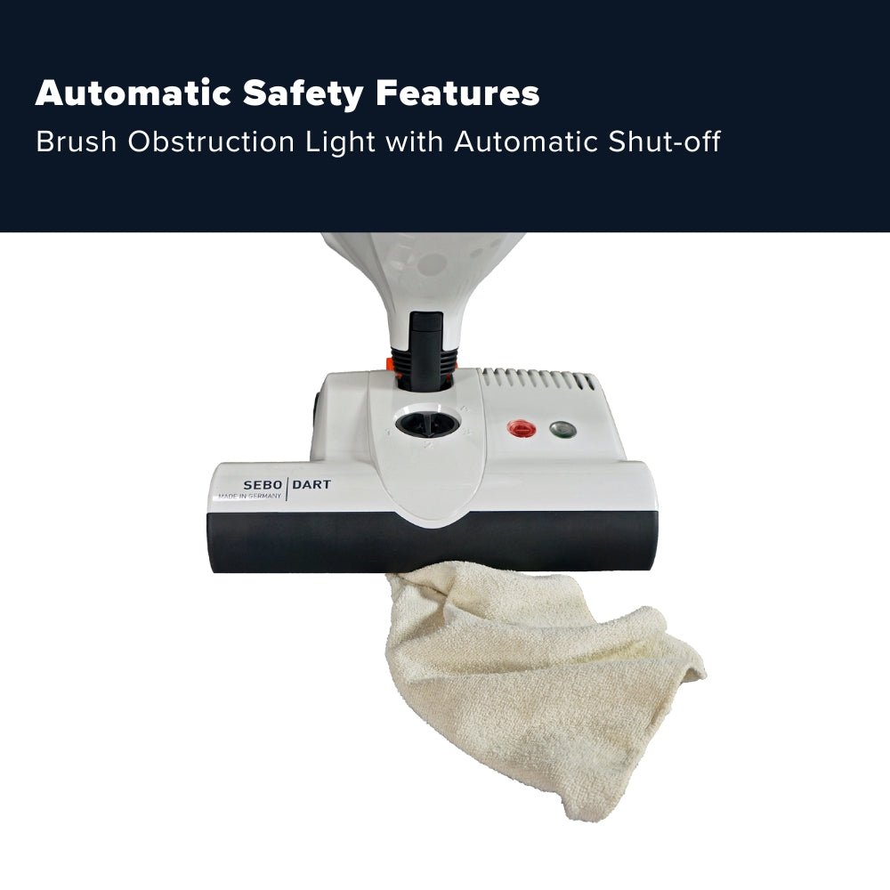 Sebo Dart Upright Vacuum Cleaner - US Vacuums - 9855AM