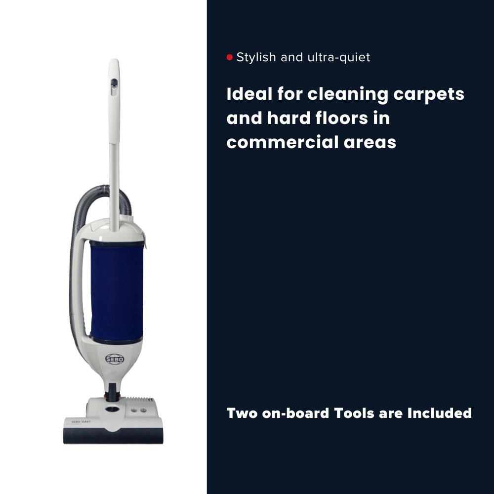 Sebo Dart Upright Vacuum Cleaner - US Vacuums - 9855AM