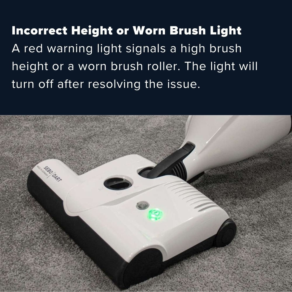 Sebo Dart Upright Vacuum Cleaner - US Vacuums - 9855AM