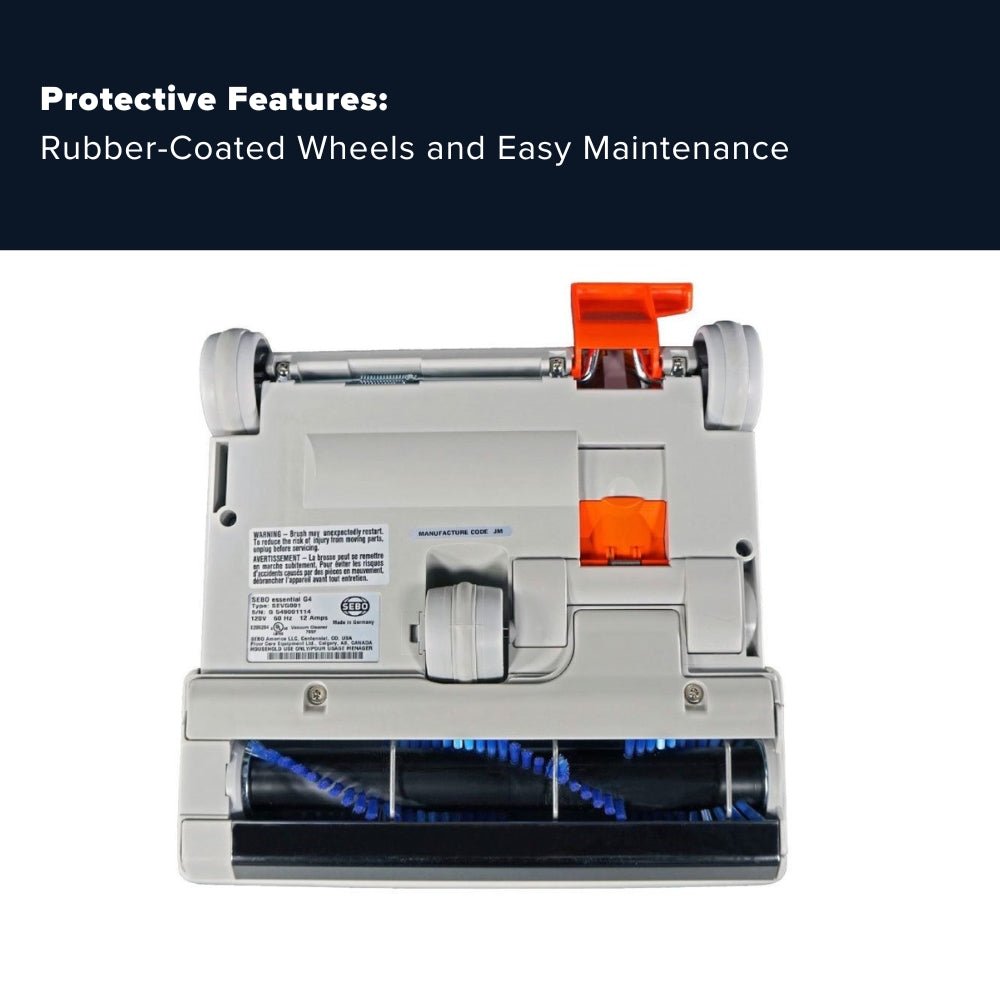 Sebo Essential G4 Commercial Upright Vacuum Cleaner - Black - US Vacuums - 90406BE