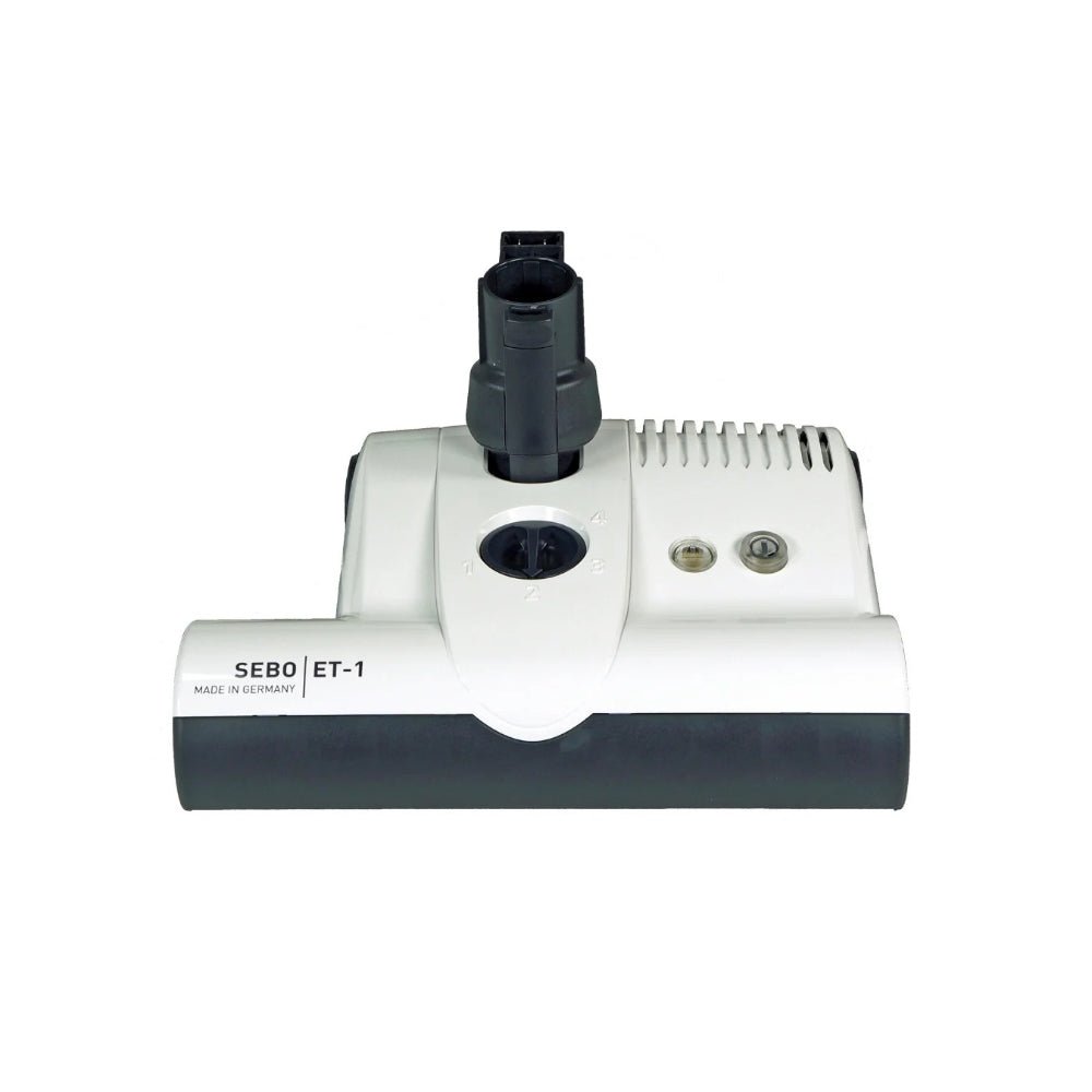 Sebo ET - 1 Electric Powerhead with Power On/Off Switch, for D4 ,E3 ,K3 and C3.1 - White - US Vacuums - 9258AM