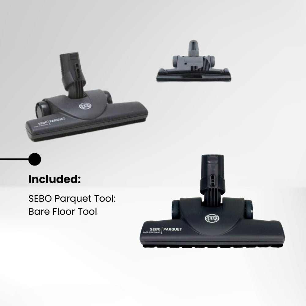 Sebo Felix Premium Upright Vacuum Cleaner - Onyx Black - US Vacuums - 9807