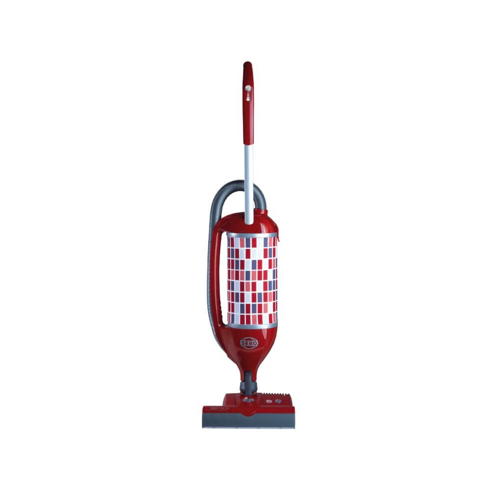 Sebo Felix Premium Upright Vacuum Cleaner - Rosso Red - US Vacuums - 9809
