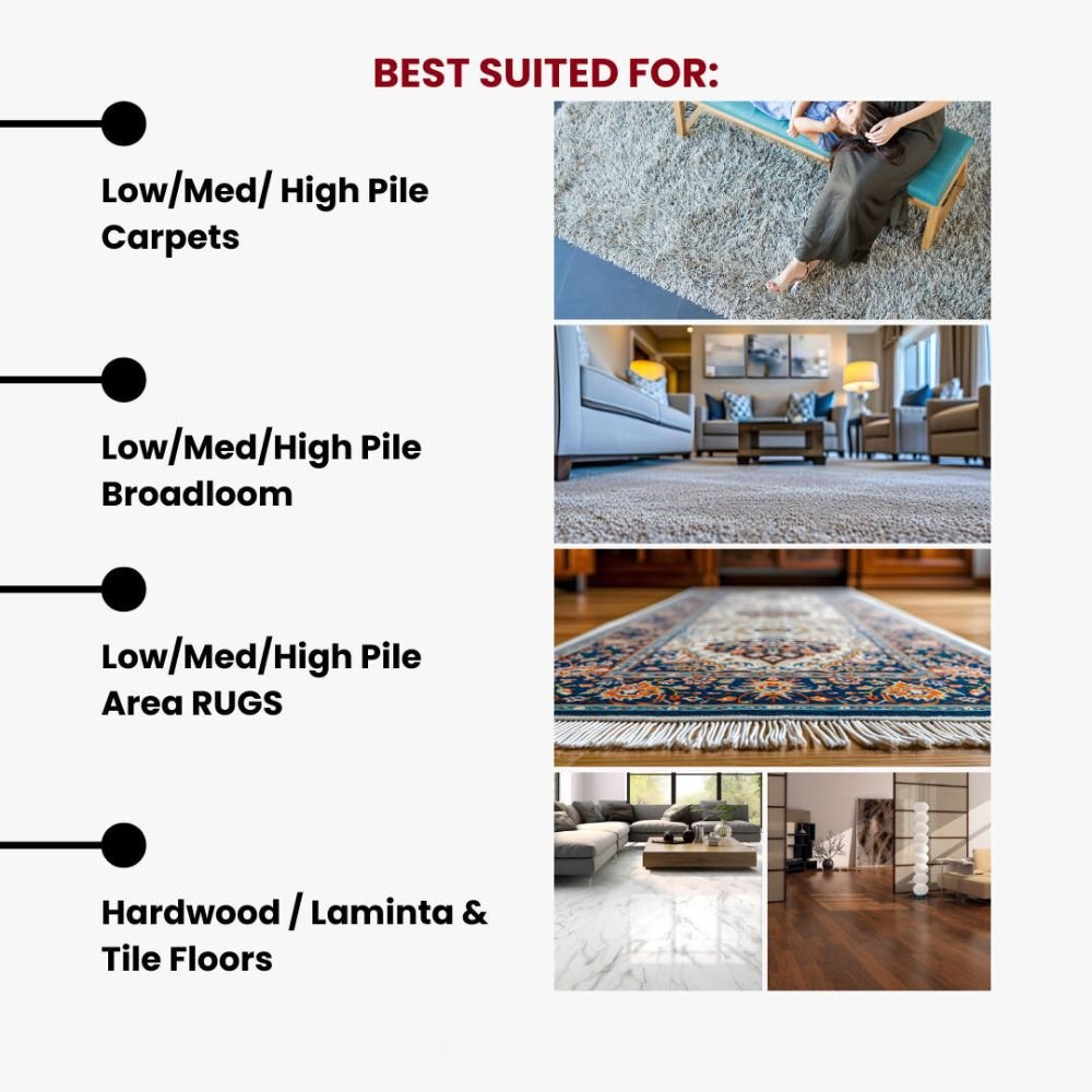 Sebo Felix Premium Upright Vacuum Cleaner - Rosso Red - US Vacuums - 9809