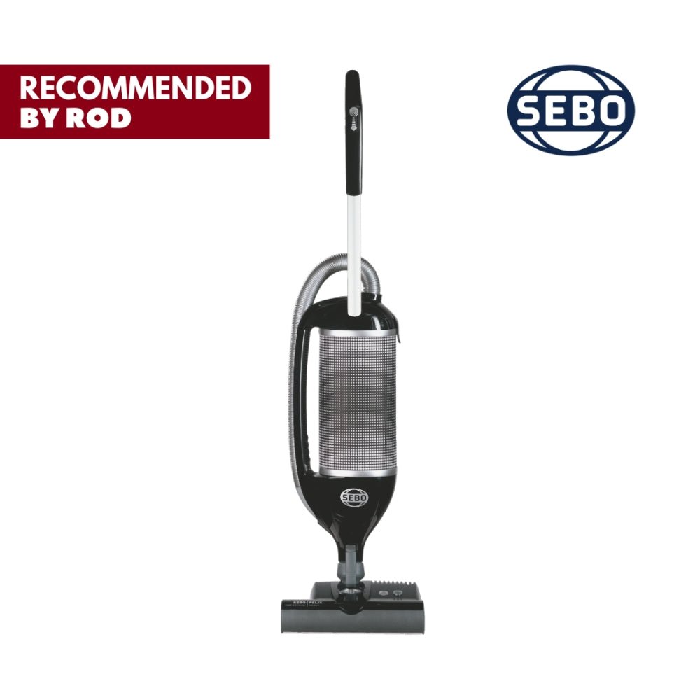 Sebo Felix Premium Upright Vacuum Cleaner - Rosso Red - US Vacuums - 9809