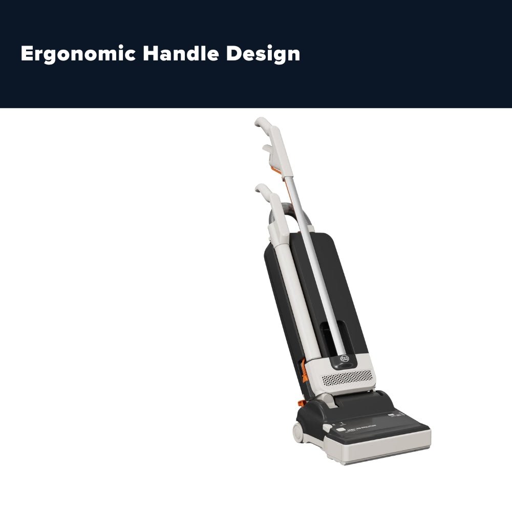 Sebo Mechanical 300 commercial upright vacuum cleaner - Gray - US Vacuums - 91303AM