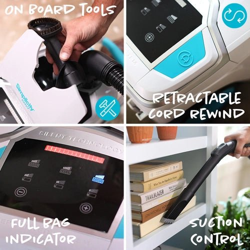 Simplicity Scout Canister Vacuum Cleaner - US Vacuums - SCOUT