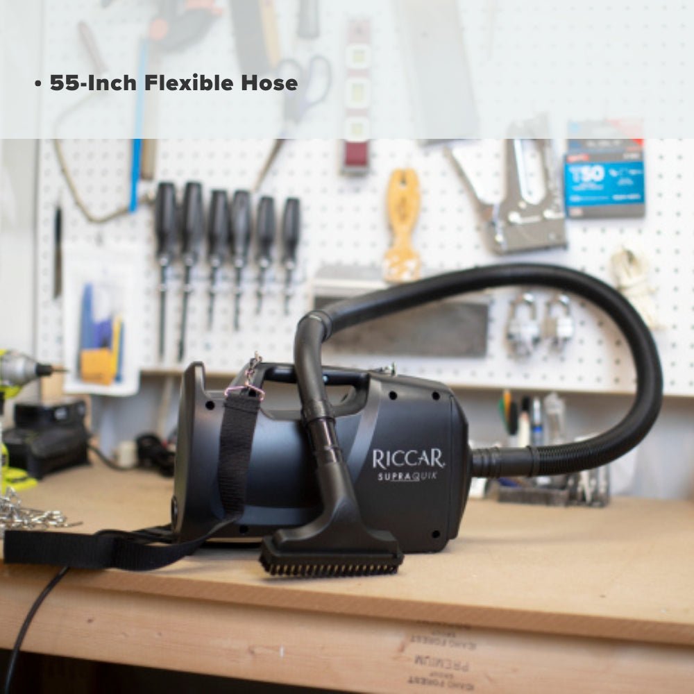 SupraQuik Portable Canister Vacuum with Shoulder Strap - US Vacuums - RSQ1.6