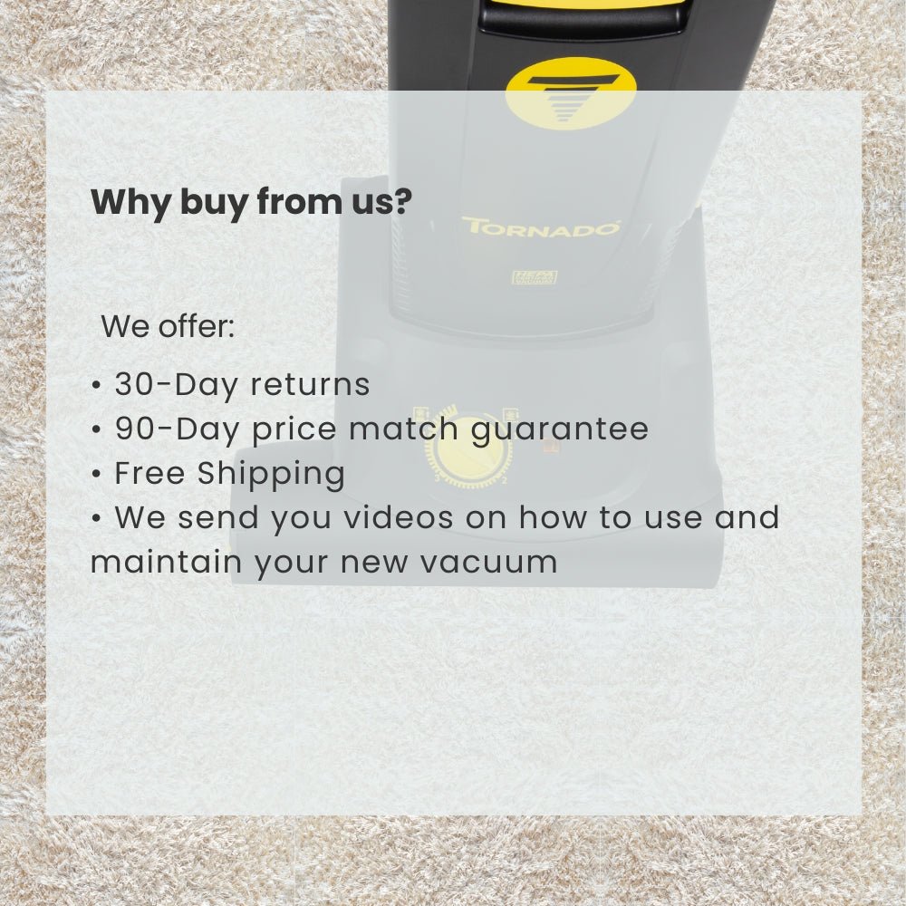 Title Tornado Deluxe CVD 38 Dual Motor Upright Vacuum Cleaner - US Vacuums - 91440