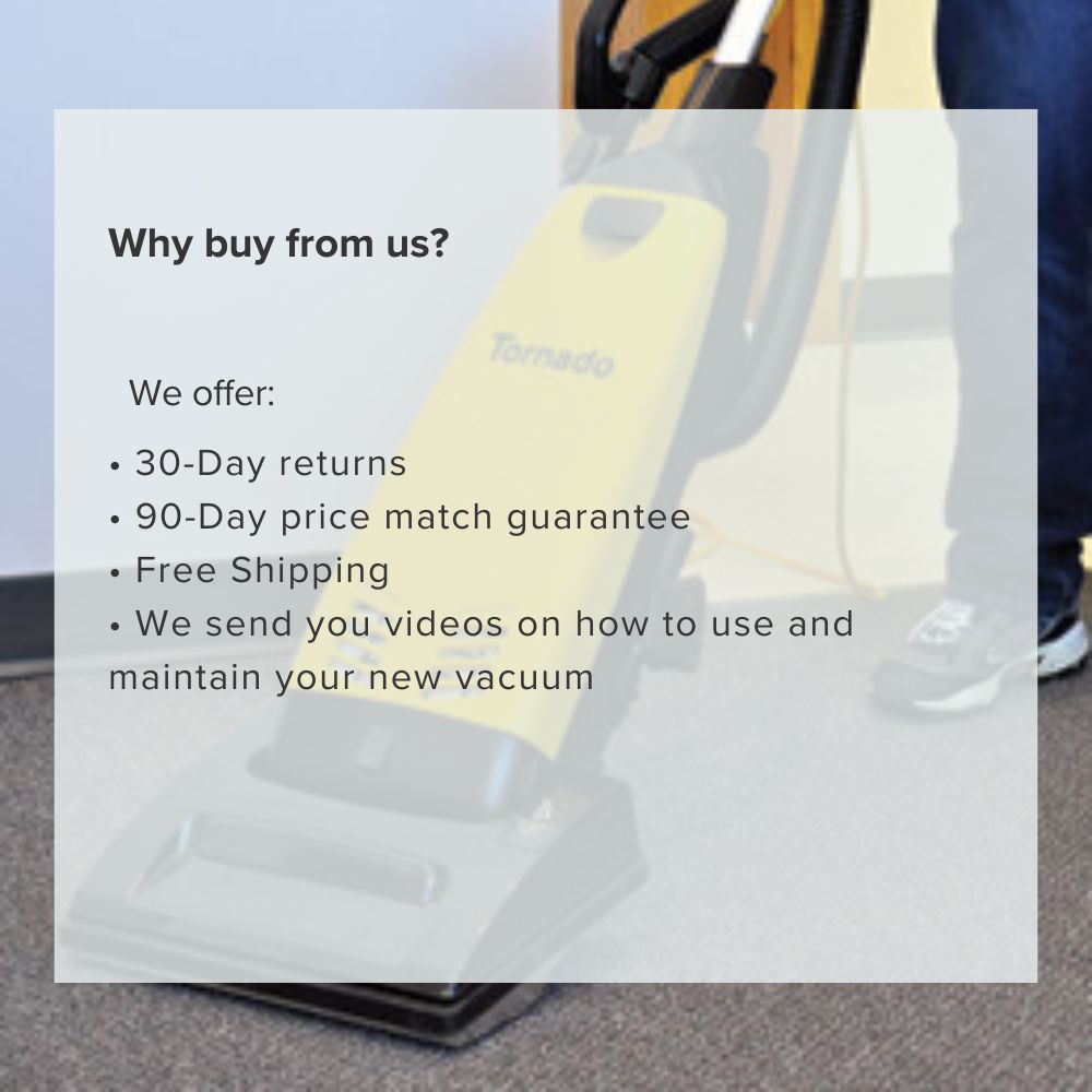 Tornado CK 14/1 Pro Single Motor - US Vacuums - 98147