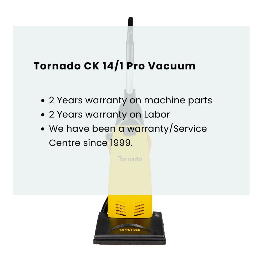 Tornado CK 14/1 Pro Single Motor - US Vacuums - 98147