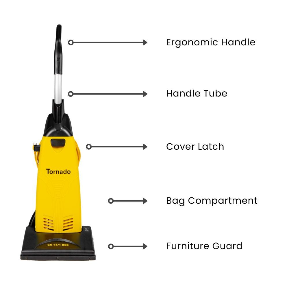 Tornado CK 14/1 Pro Single Motor - US Vacuums - 98147