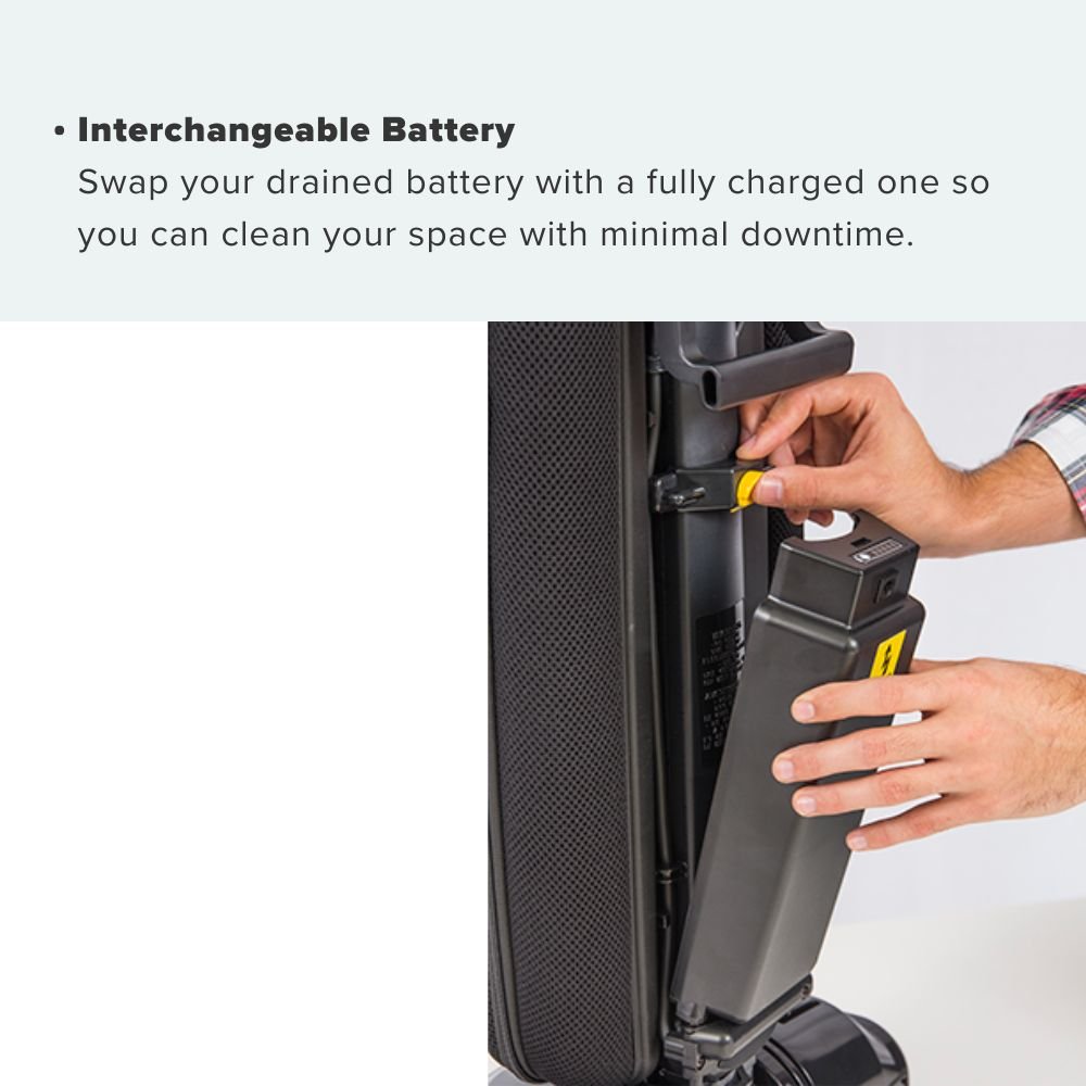 Tornado CK LW 13/1 Roam Single Motor Cordless Upright - US Vacuums - 97300C