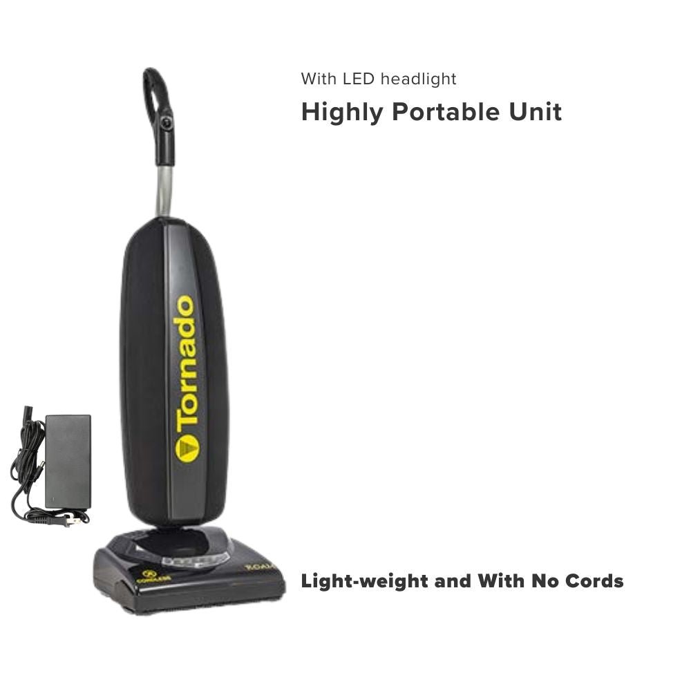 Tornado CK LW 13/1 Roam Single Motor Cordless Upright - US Vacuums - 97300C