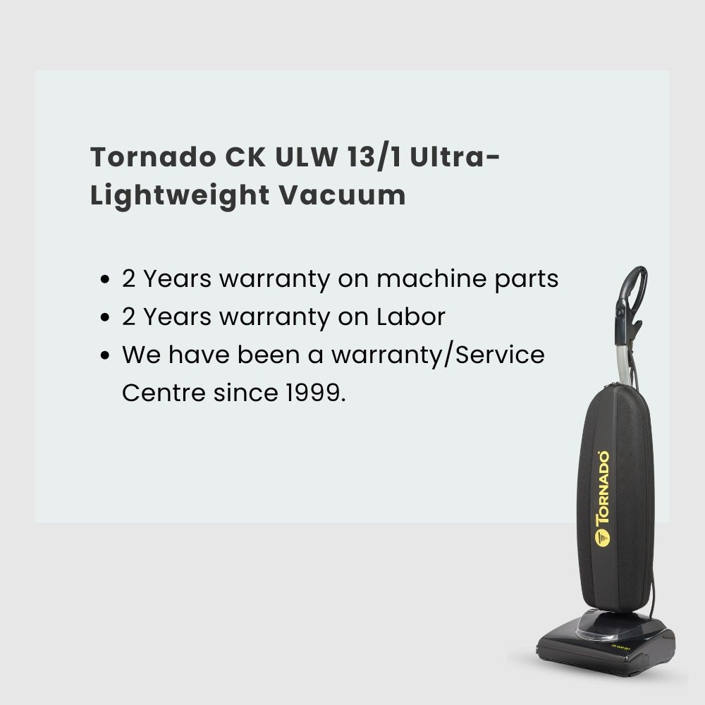Tornado CK ULW 13/1 Ultra - Lightweight - US Vacuums - TV280 - W12 - U