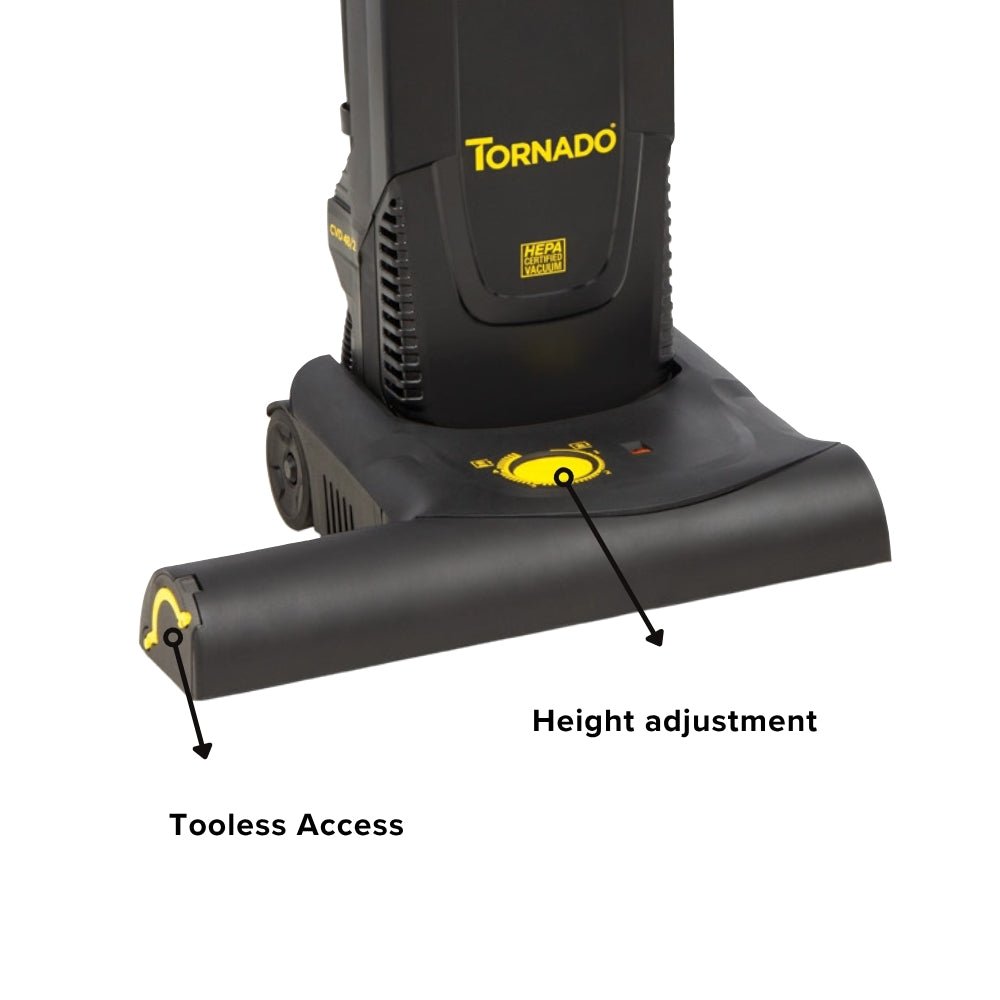 Tornado CVD 48 (Deluxe CVD )Upright Vacuum - Dual Motor - US Vacuums - 91442