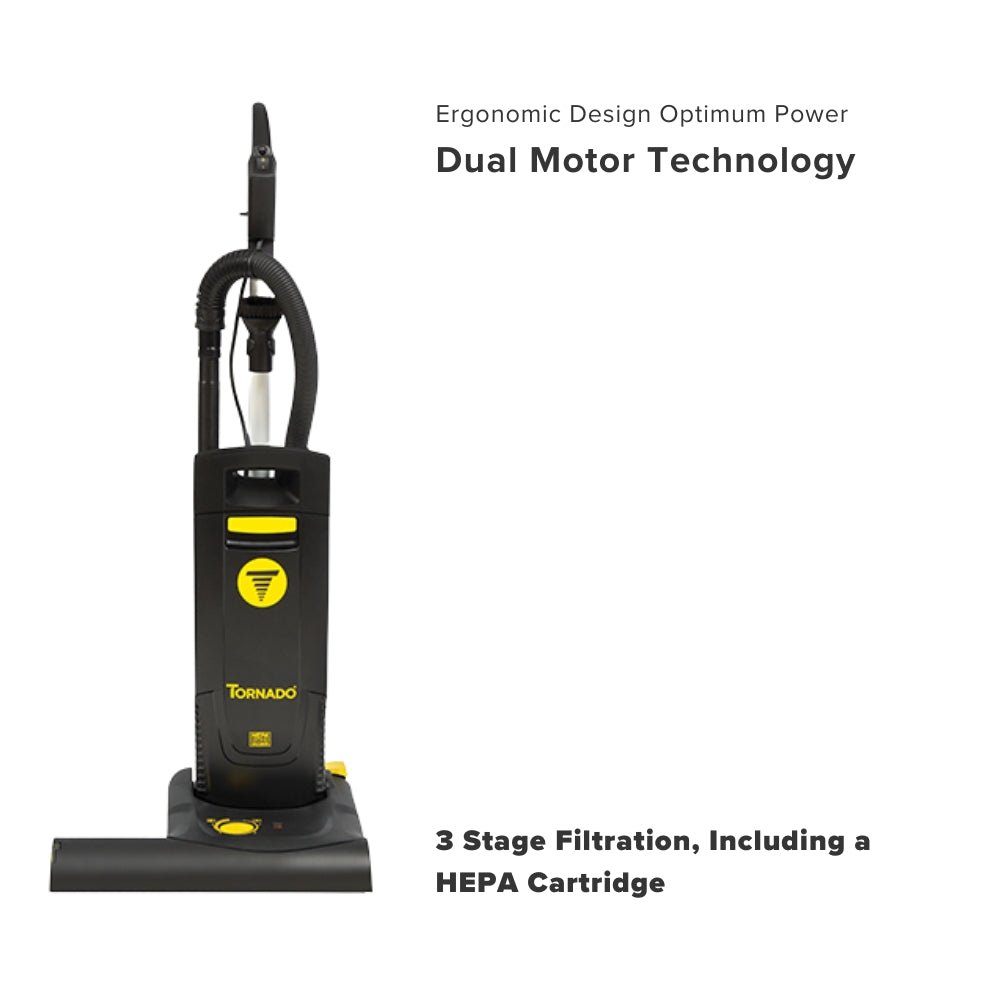 Tornado CVD 48 (Deluxe CVD )Upright Vacuum - Dual Motor - US Vacuums - 91442