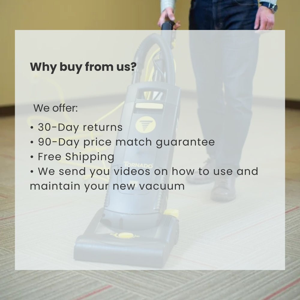 Tornado Deluxe CVD 30 Single Motor - US Vacuums - 91430