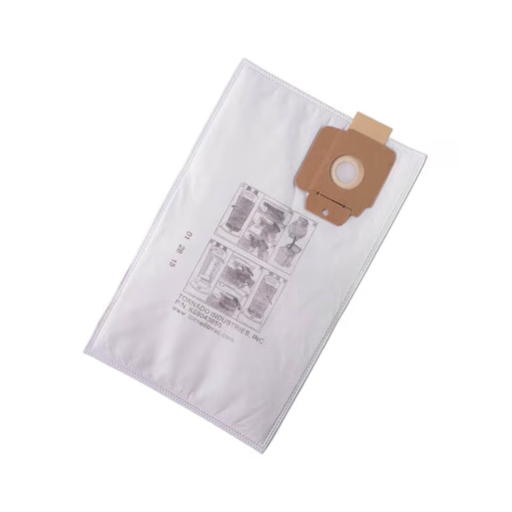 Tornado Fleece Vacuum Bags - Fits Tornado Strike Cordless Upright Vacuum - US Vacuums - K28893570