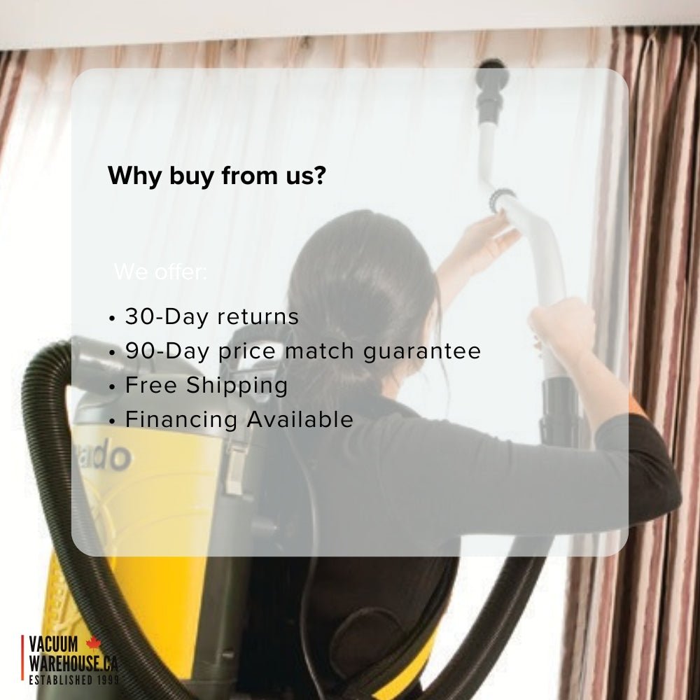 Tornado Pac - Vac 6 Aircomfort Back Pack Vacuum Cleaner - US Vacuums - 93012B