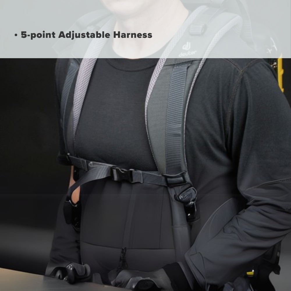 Tornado pac - vac 6 roam Back Pack with Battery & Charger - US Vacuums - 93016B - 1