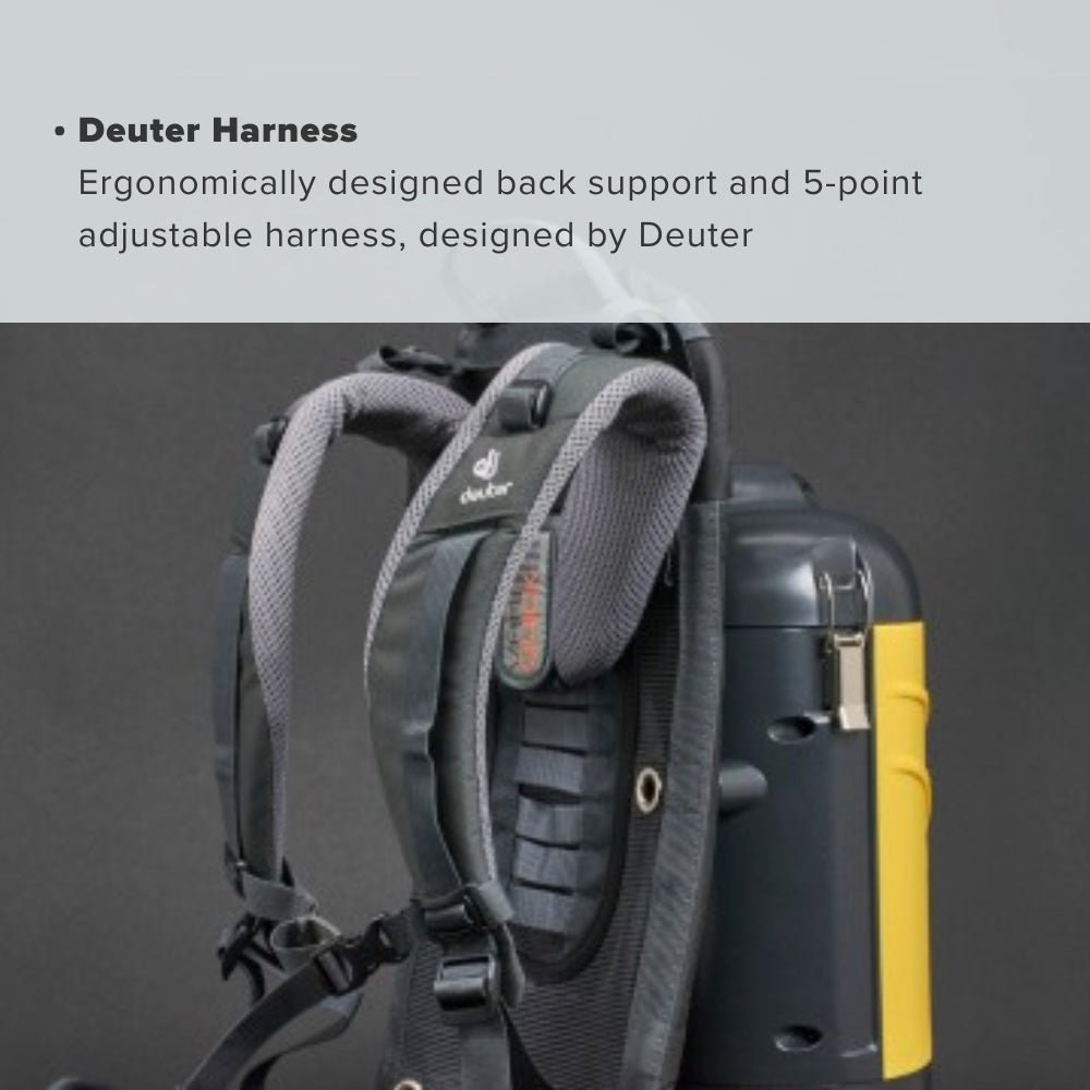 Tornado pac - vac 6 roam Back Pack with Battery & Charger - US Vacuums - 93016B - 1