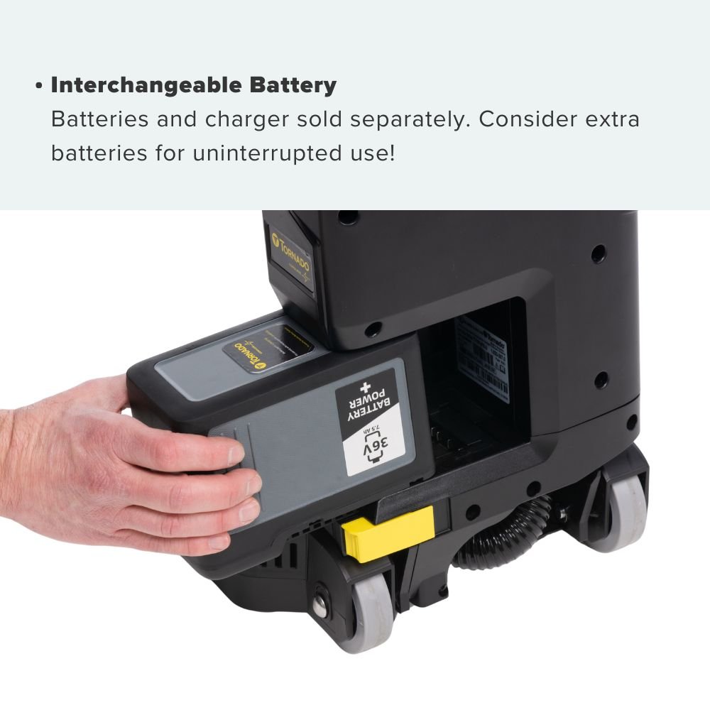 Tornado Strike Cordless Upright with Battery and Charger - US Vacuums - TV190 - W10 - U