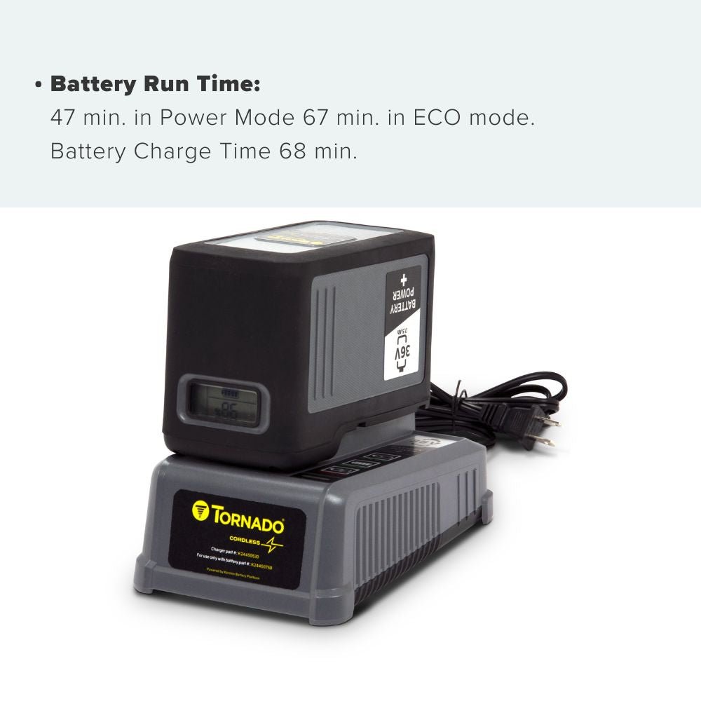 Tornado Strike Cordless Upright with Battery and Charger - US Vacuums - TV190 - W10 - U