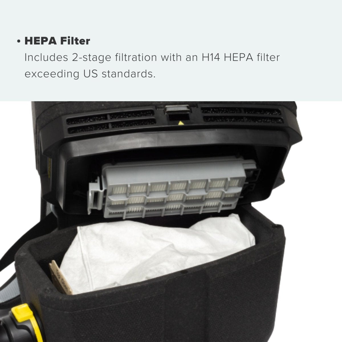 Tornado Zephyr Cordless Backpack with Battery and Charger - US Vacuums - TV570 - Q03 - U