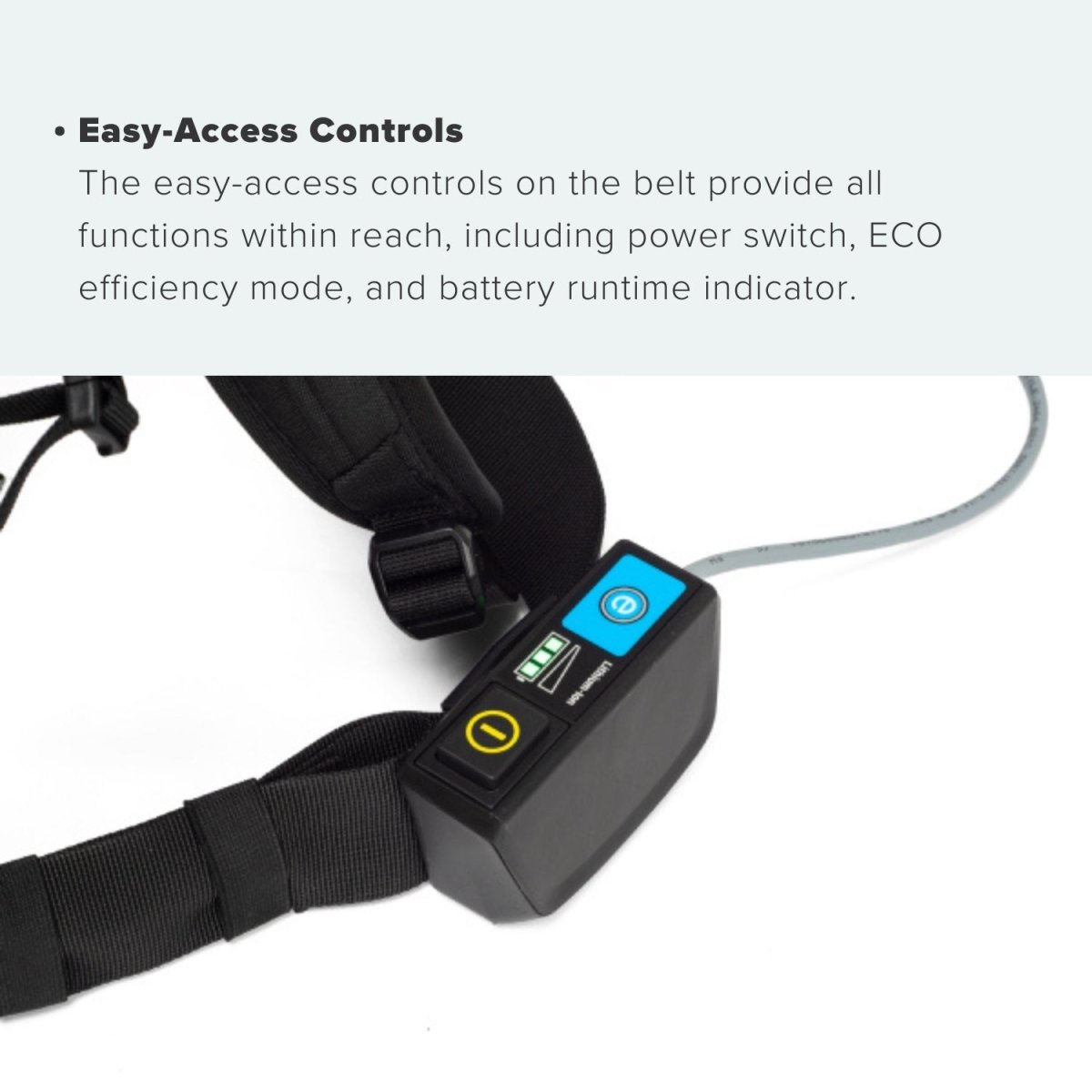 Tornado Zephyr Cordless Backpack with Battery and Charger - US Vacuums - TV570 - Q03 - U