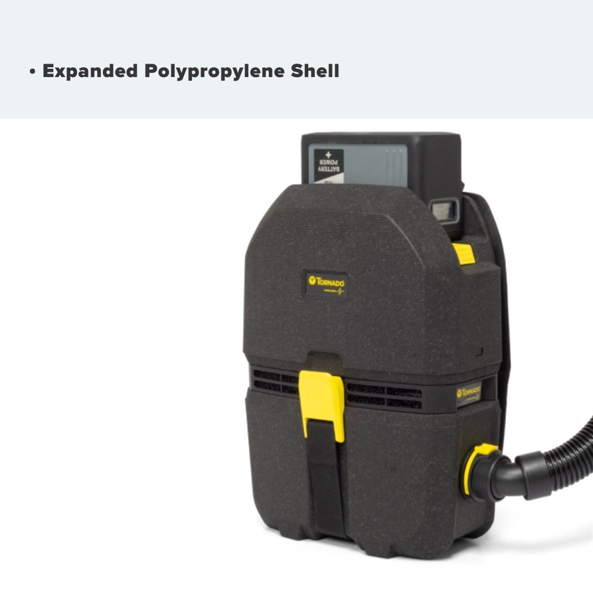 Tornado Zephyr Cordless Backpack with Battery and Charger - US Vacuums - TV570 - Q03 - U