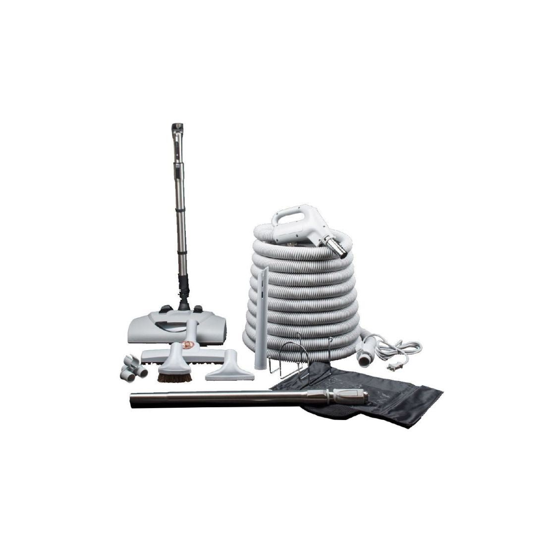 Universal 30' Central Vacuum Electric Wessel Werk Carpet Kit - US Vacuums - TKDLX35WW