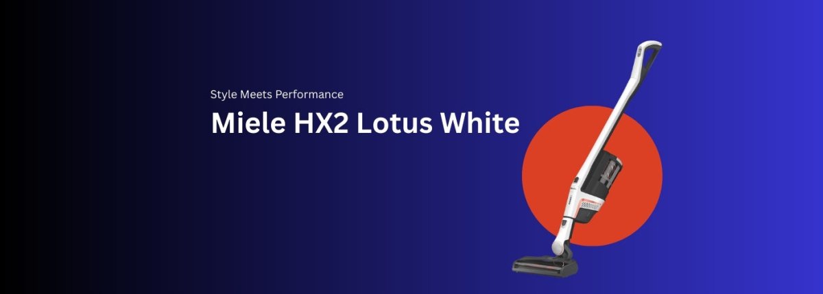 Miele HX2 Lotus White Cordless Stick Vacuum-Style Meets Performance - US Vacuums