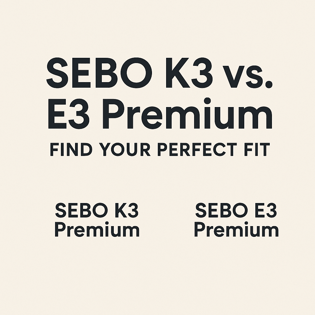 SEBO K3 Premium vs. SEBO E3 Premium: Which One Fits Your Cleaning Style? - US Vacuums