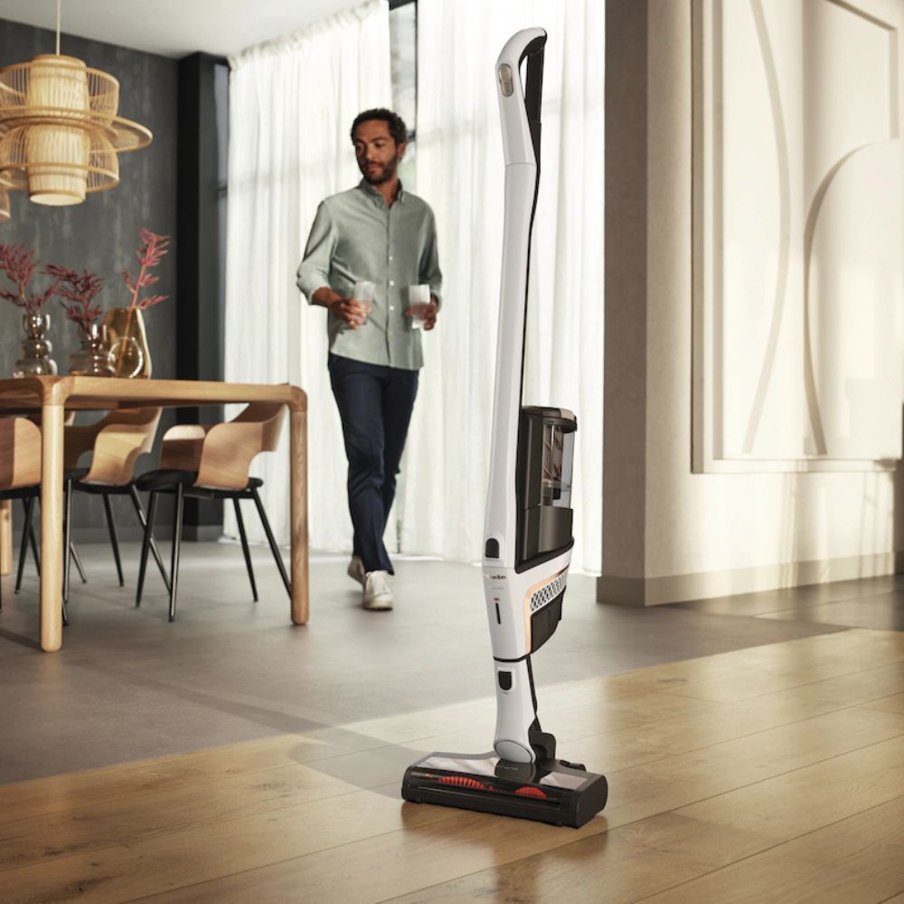 Miele Triflex HX2 Lotus White - Copper Cordless Stick Vacuum Cleaner