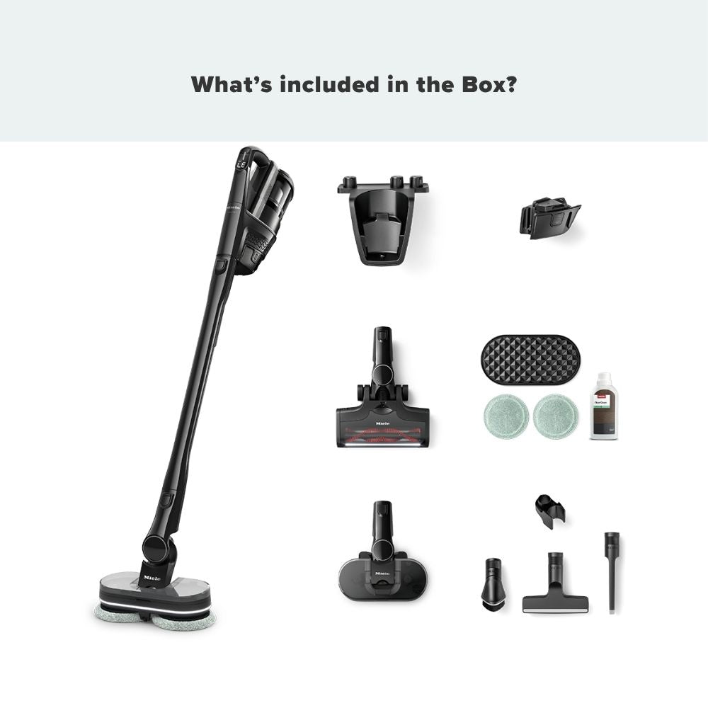 Miele Triflex HX3 Aqua Cordless Stick Vacuum Cleaners - Obsidian Black