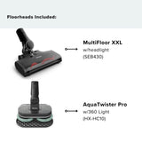 Miele Triflex HX3 Aqua Cordless Stick Vacuum Cleaners - Obsidian Black