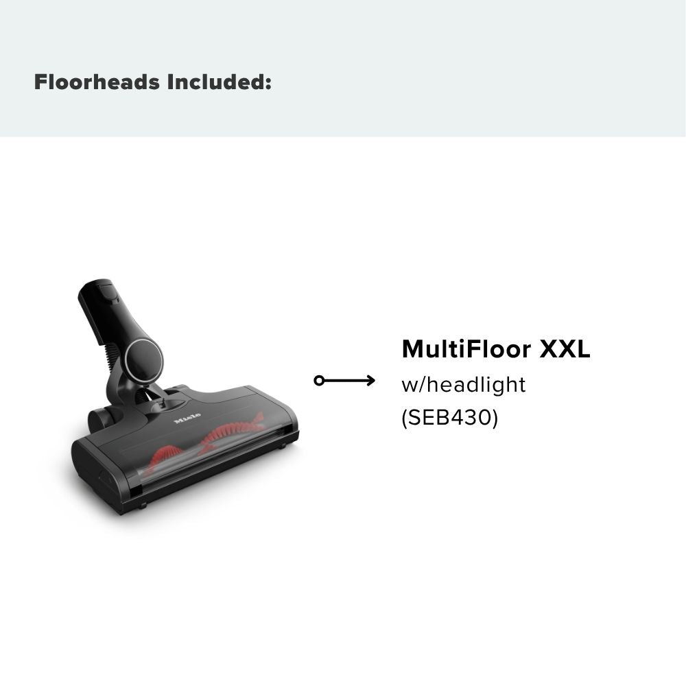 Miele Triflex HX3 Cat & Dog Cordless Stick Vacuum Cleaners - Obsidian Black